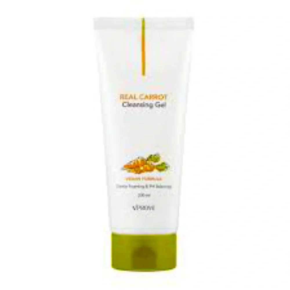 VPROVE Real Carrot Cleansing Gel 200ml Vegan K-Beauty Low pH